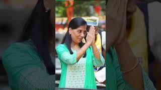 Sunita Kejriwal का Roadshow  #kejriwal #aamaadmiparty