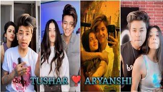 Tushar & Aryanshi | Tushar Silawat And Aryanshi Sharma Best Romantic Tik Tok Video | Cute Reels️