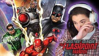 Thomas Wayne is a legendary Batman  JUSTICE LEAGUE: FLASHPOINT PARADOX First Watch!