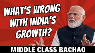 Why is India slowing suddenly? | Middle Class Bachao, Economy Badhao | Challenges of Indian economy