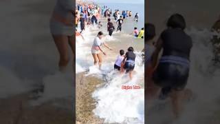 Tripple Dhamaka Viral Waves  #shorts #digha #beach #sea #viral