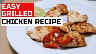 Easy Grilled Chicken Recipe | Pan Grilled Chicken