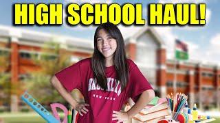 1st DAY OF HIGH SCHOOL SHOPPING HAUL!!! Back to School Supplies, Clothes, Everything I Need!