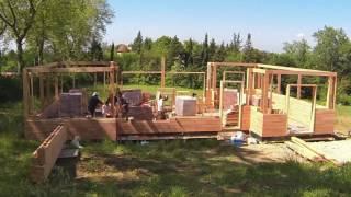 Montage d'une Maison Brikawood (HD 1080p) - Brikawood International