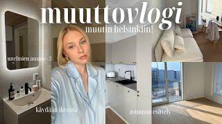 MUUTTOVLOGI: asunnon esittely, ikea, uusi koti Helsingissä  | Lotta Liikanen