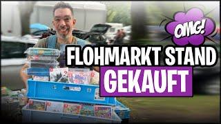 FLOHMARKT STAND mit fast 250 Nintendo SWITCH Spielen gekauft