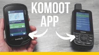 Garmin Komoot App installieren | Komoot Touren auf Garmin übertragen (mit Smartphone)