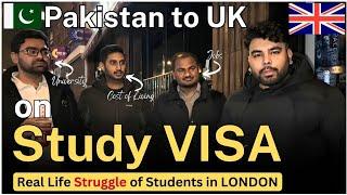 Pakistan   to UK  [How is Student Life, University, Fees, Jobs, & Cost of Living in London]