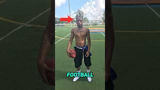 XXXTentacion Was An INSANE Football Player!  #football #xxxtentacion #jahsehonfroy #flagfootball