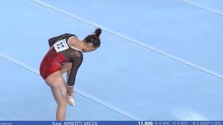 Giorgia Villa - Floor AA final (INJURY) - 2021 Italian Championships