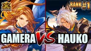 GBVSR  Gamera (Katalina) vs Hauko (Eustace)  High Level Gameplay