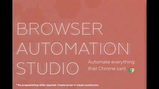 Browser Automation Studio for SEO