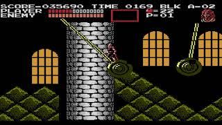 Castlevania 3 (Famicom) - Gameplay 3/3 (Two last levels + Final Boss)