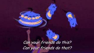 A friend like me Aladdin Lyrics