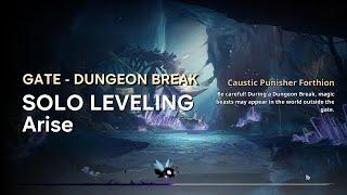 Solo Leveling: Arise - Sung Jinwoo vs Caustic Punisher Forthion Lv.48