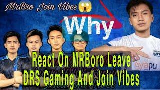 DRS MrBoro Join Vibes | Drs Team Reaction And Mafia Comedy | Why leave MrBoro