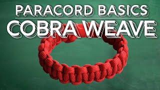 Easy Paracord Cobra Weave Bracelet Tutorial