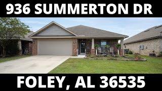 Homes For Sale in Foley, AL - 936 Summerton  Dr. Foley, AL