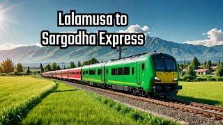 Dhamaka Express Pakistan Railway Journey Lalamusa To Sargodha