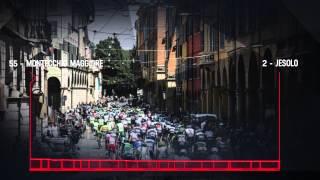 Presemtazione 13a tappa 98° Giro d'Italia, Montecchio Maggiore-Jesolo di 147 km