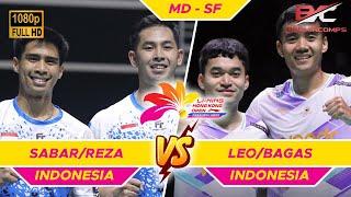 Sabar Karyaman Gutama/Moh. Reza Pahlevi Isfahani vs Leo Carnando/Bagas Maulana | Hong Kong Open 2024