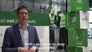 Wastenet inzameling impressie Vakbeurs Facilitair & Gebouwbeheer