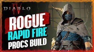 NUKE EVERYTHING | Rapid Fire Procs Build | Range Rogue Gameplay | Diablo IV