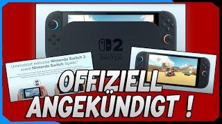 Switch 2 + Mario Kart 9 ! Vorgestellt von Nintendo ! Release 2025 - Abwärtskompatibilität