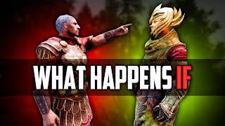 Skyrim ٠ What Happens if you ask General Tullius to help free Thorald from the Thalmor