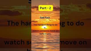 The hardest thing to do is.. watch someone move on before you. #sad #shorts