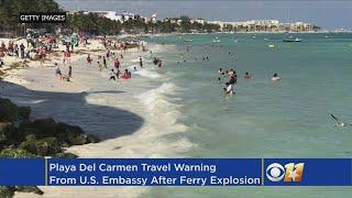 U.S. Issues Travel Warning For Popular Mexican Tourist City