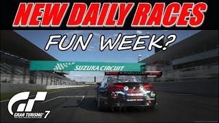  Gran Turismo 7 - New Daily Races - Fun Week Ahead ?