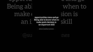 LEARN TO TAKE DECISIONS. BLUEPRINT IN COMMENT SECTION #SUCCESSHORMONES #successhormonesjourney