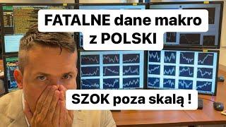 SZOK Poza Skalą ! FATALNE Dane Makro z Polskiej Gospodarki !