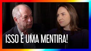 CIRO GOMES SURPREENDE CECILIA FLESCH NA RESPOSTA