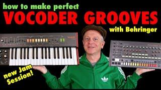 Behringer VC-340 & RD-8: How to make perfect Vocoder Grooves!