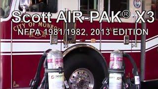 Scott Safety Air-Pak X3 SCBA Quick Start Video