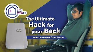 Tynor Full Back Rest : Work From Home Essentials