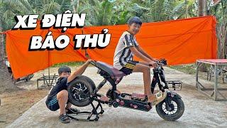 Bình Minh | Review Xe Điện Độ Của Báo Thủ Nhí - Bánh Xe 2000W