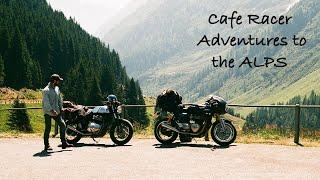 Motorcyclist Paradise || SWISS ALPS Adventures on CAFE RACERS (Part 2)   #motovlog   #alps