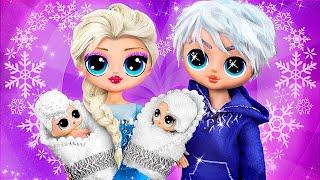 Elsa and Jack Frost: Life After Happy End / 28 LOL OMG DIYs