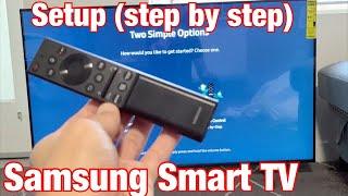 Samsung Smart TV: How to Setup (step by step) UHD AU8000 Series