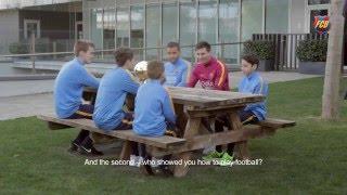 Interview with Leo Messi in La Masia