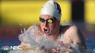 Lilly King crushes 100 meter breaststroke in Mission Viejo | NBC Sports