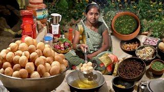 Village Style Panipuri Recipe || Golgappe || Most famous Food Of India