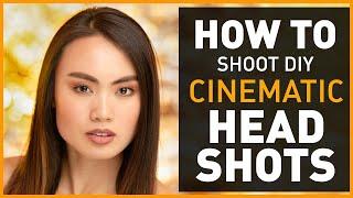 How to Shoot Colorful Cinematic Headshots with a Unique DIY Background