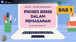 Dasar - Dasar Pemasaran Kelas X SMK | Bab.1 Proses Bisnis dalam Pemasaran