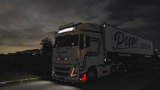 Realistic Driving & Sound Mod Volvo FH540 XL Euro Truck Simulator 2 POV Drive 4K ETS2 1.52+Wheel Cam