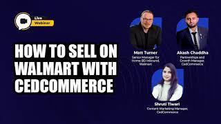 [Webinar] How to Sell on Walmart with CedCommerce