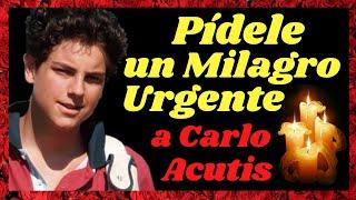 Oración a CARLO ACUTIS por un MILAGRO URGENTE